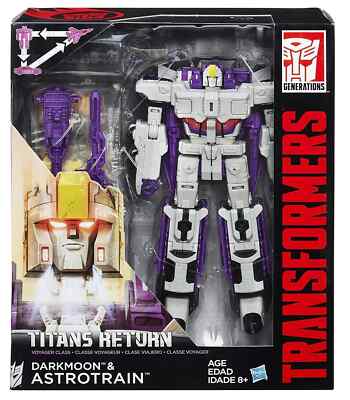 TRANSFORMERS TITANS RETURN - ASTROTRAIN & DARKMOON