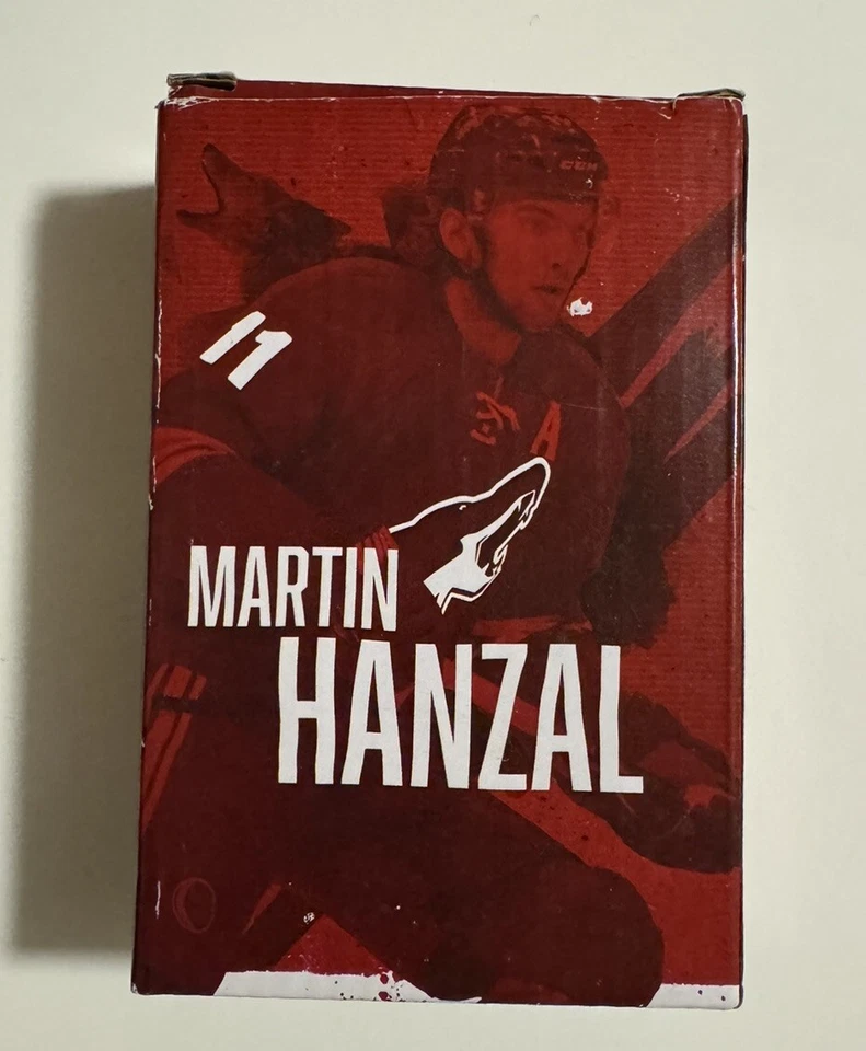 Мини-шкафчик с автографом Мартина Ханзала — Arizona Coyotes - Изображение 4 из 4