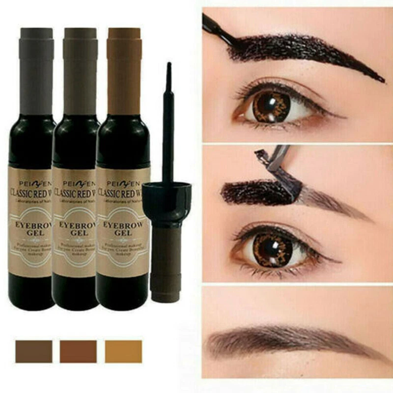 Semi-permanent Peel-off Eye Brow Tattoo Tint Dye Gel Waterproof Eyebrow Cream - Image 4 of 4