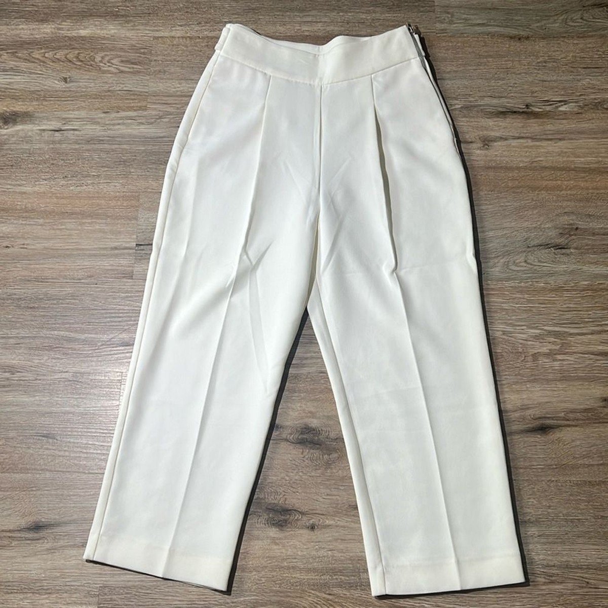 Zara Trousers Pants Womens wide leg Size S | eBay