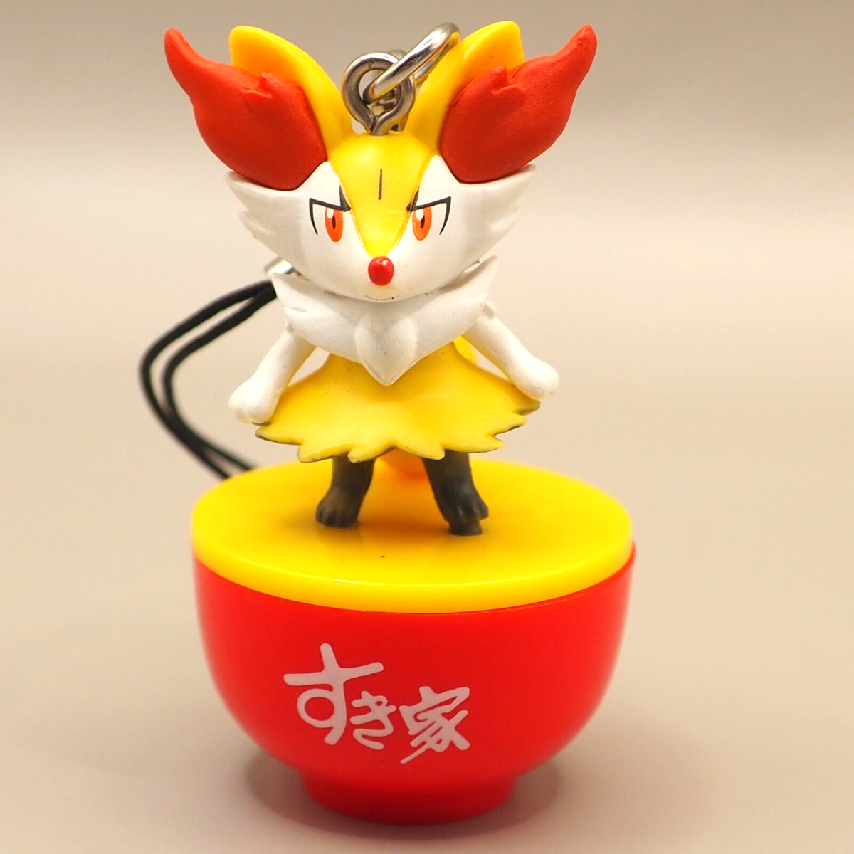 Braixen Pokemon x Sukiya Figure Strap Nintendo Anime Japan W352 | eBay