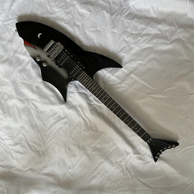 #ad Black Shark Electric Guitar Solid Body HH Pickup 6 String Chrome Hardware $222.64