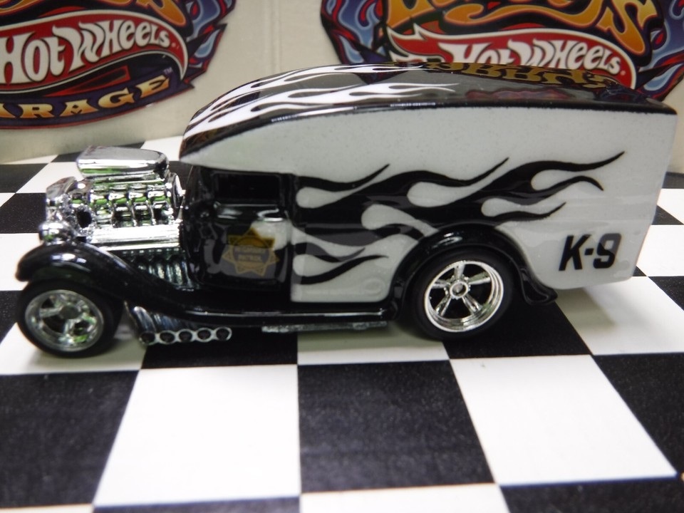 Hot Wheels Custom Blown Delivery Highway Patrol Paint Flames 100 Real