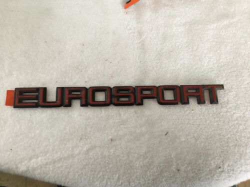 Original 1984-1988 CHEVY Celebrity Eurosport side door emblem badge  - Picture 1 of 3
