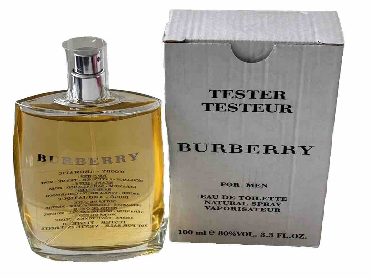 BURBERRY by Burberry Men 3.3oz EDT Soray Read Listing New As You Shown
