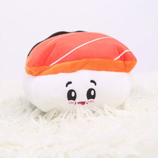Sushi Cat Toys Sushi Roll Pillow Kitten Chew Bite Supplies Boredom Relief Fluffy