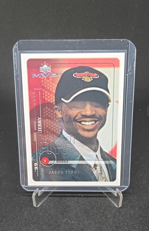 1999-00 Upper Deck MVP - Jason Terry #215 Silver Script (RC)