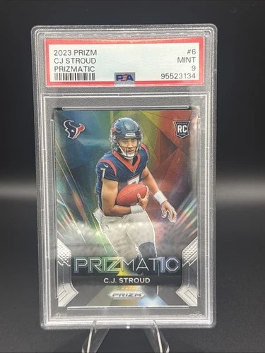 2023 Panini Prizm Prizmatic C.J. Stroud #6 (RC) PSA 9 Mint