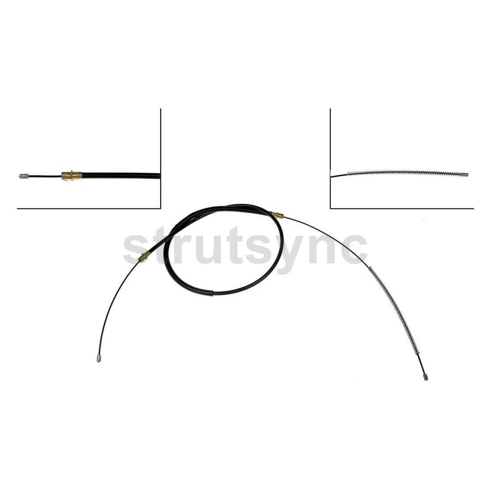 Задний левый трос стояночного тормоза Dorman для Chevrolet C1500 Suburban 1995-1995 годов выпуска - Изображение 3 из 3