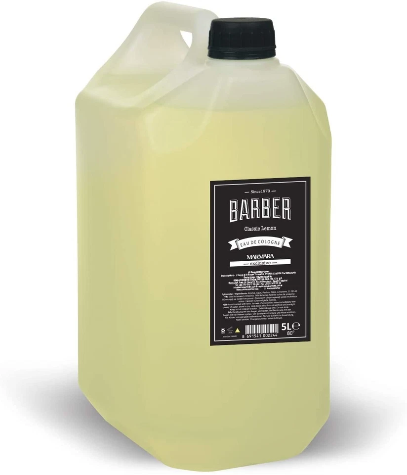 BARBER MARMARA Limon Kolonya 80° 5000ml After Shave Rasierwasser Zitronenduft |