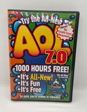 Vintage America Online AOL Version 7.0, Case READ