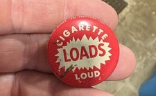 Vintage Cigarette LOUD Loads Gag Noise Tin Some Contents