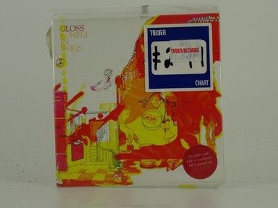 GLOSS LONELY IN PARIS (D37) 2 Track Promo CD Single including Card Sleeve NUDE R