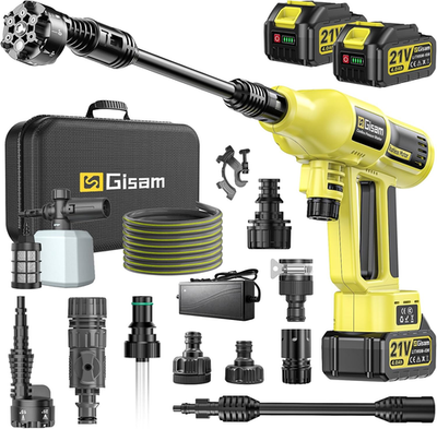 #ad Cordless Pressure Washer 2200W Brushless Motor 4 Speed Modes Max Pressure 140 $157.48