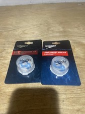 2PK Speedo Unisex Adult Liquid Comfort Nose Clip Blue