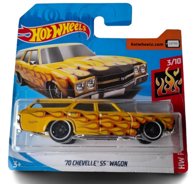 Mattel Hot Wheels '70 Chevelle SS Wagon - HW Flames 56/250 3/10 FYC38-D520
