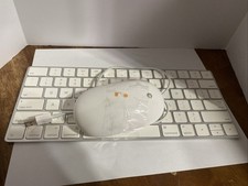 Apple Wired Mouse And Keyboard Untested