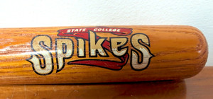 State College Spikes 18” Louisville Slugger Promo Souvenir Wooden Baseball Bat