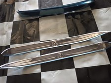 Pair 2pcs 28 71cm Window Vent Shades Smooth Vw T1 Beetle Bug Stainless Steel Pair 2pcs 28 71cm Window Vent Shades Smooth Vw T1 Beetle Bug Stainless Steel