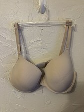 Harper Wilde 34C Beige Bra Contour Cup Underwire Light Padding