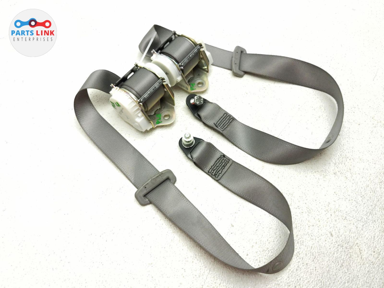 2012-14 FERRARI CALIFORNIA REAR SEAT BELT RETRACTOR SEATBELT SET GRAY F149