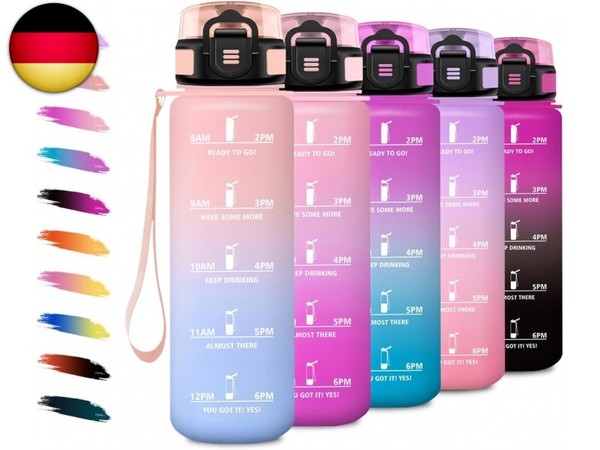 Trinkflasche Kinder 500Ml, Wasserflasche KohlensäUre Geeignet, Sport-image