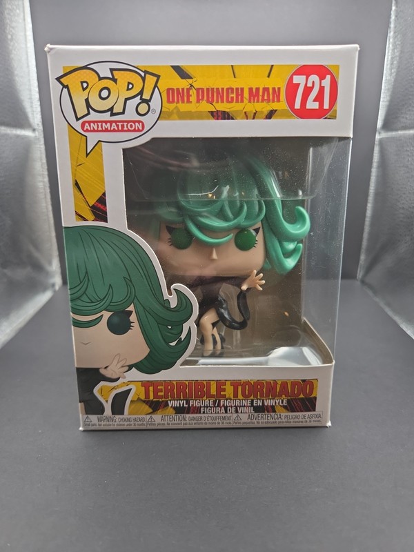 Funko POP! One Punch Man Terrible Tornado #721 VAULTED