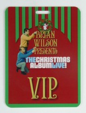 Brian Wilson Presents The Christmas Album Live VIP Pass 3x4