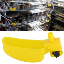 12pcs Pigeons Quail Waterer Feeder Drinking Cup Bowl Poultry Bird Watering WT