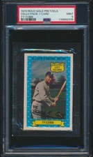 1970 Cello Pack Rold Gold Ty Cobb #14 HOF Tigers PSA 9 MINT Pop 1 None Higher