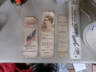 3 REUNION CIVIL WAR RIBBONS 18TH MICHIGAN VOLENTEER INFANTRY 1888-1891-1896