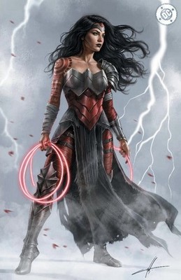   ABSOLUTE WONDER WOMAN #19 CARLA COHEN Virgin FOIL Variant C LTD 1000