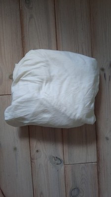 Creme-weiße Weiches Spannbettlaken Spannbetttuch 100x200cm NEU Bettlaken
