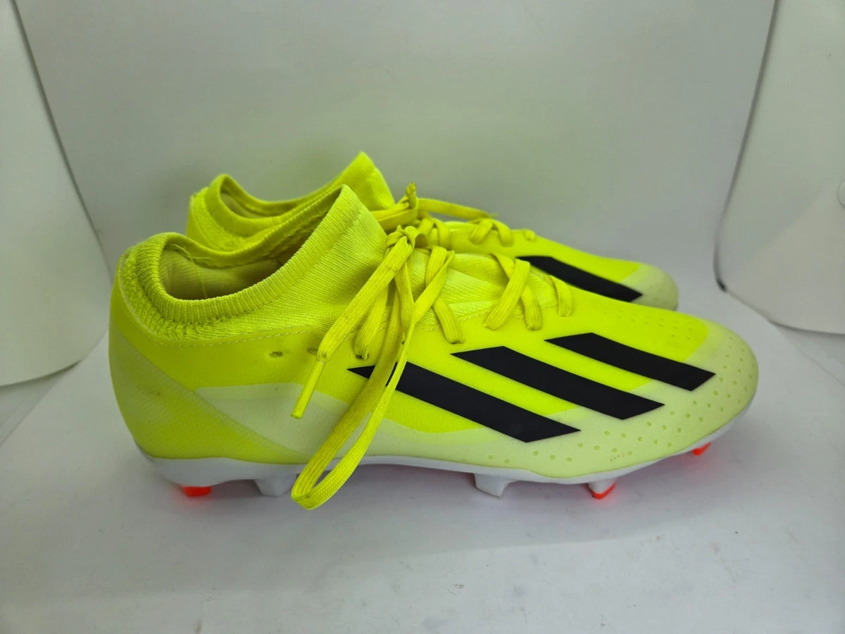 Adidas X Crazyfast League FG Soccer Cleats Mens 6.5 Yellow  display picture 1