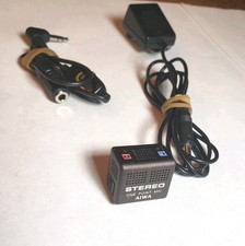 AIWA CM-2 Stereo One Point Mic Microphone 1/8" Jack for Walkman Recorder JAPAN