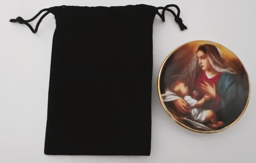 Jesus and Mary Miniature Plate LE Rare