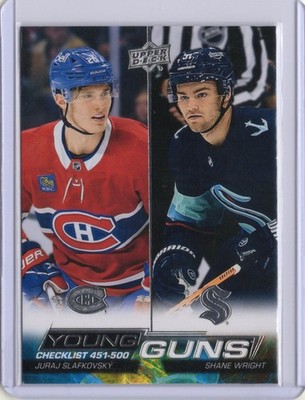 2022 UD Series 2 Young Guns Checklist Juraj Slafkovsky Shane Wright RC Fire Sale