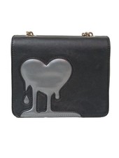 MOSCHINO Borsa a tracolla Donna Borsa nero-grigio chiaro elegante