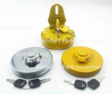 Locking Diesel Fuel Tank Cap Fit For CAT 306 307C 308B 311C 312B 315 200B 320V2