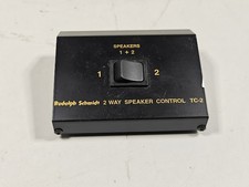 Rudolph Schmidt TC-2 2 Way Speaker Control - Untested, Used