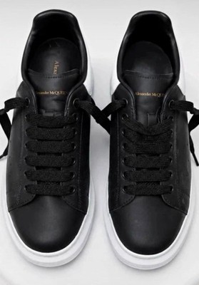 Alexander McQueen Sneaker Schwarz/Weiß   Größe 45