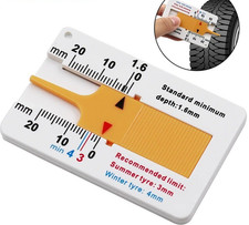 Reifenprofilmesser Auto PKW 0-20mm Werkzeug Profiltiefen Messgerät Tiefenmesser