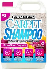 Carpet & Upholstery Cleaning Solution Concentrate 5L – Spring Bloom, Low Foam 4.40 per litre