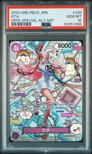 One Piece Japanese Uta SP OP02-120 PSA 10