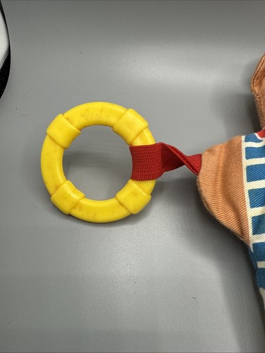 Vintage Johnson & Johnson Baby Sailor Bear Teether Toy ~ 1984 J & J - Picture 6 of 14