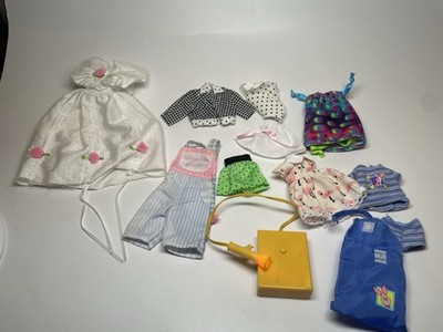 Lot Of Mattel Skipper/Stacie Doll Misc Clothes/flashlight/sleeping Bag
