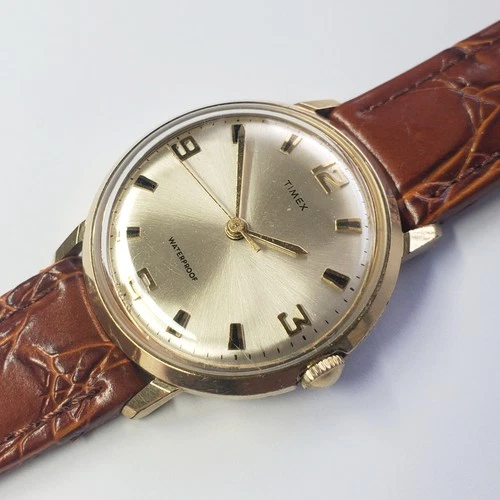 Vintage 1968 Timex Marlin Men’s Manual Wind Watch