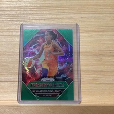 2021 Panini Prizm WNBA Fireworks Green #12 Skylar Diggins-Smith A-27