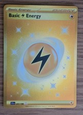 Basic Lightning Energy 257/198 Scarlet & Violet Base NM Pokemon Card