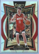 2024-25 Select Concourse #68 Reed Sheppard Rockets RC